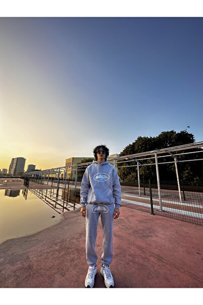 Pisa Art Corteiz Unisex Hoodie Set - Street Wear Style, Printed