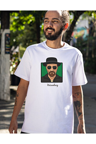 AEMİ Breaking Bad Heisenberg Štampano Unisex Oversize kroj T-shirt - okrugla ...