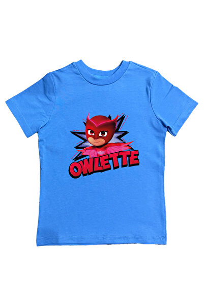 Pj Mask pj μάσκες εμπριμέ βαμβακερό χτενισμένο ύφασμα καλοκαιρινό παιδικό μπλ...