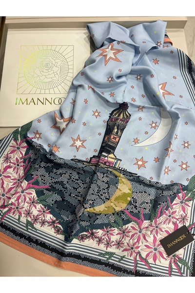 Imannoor شال برج فتاة إيمانوور