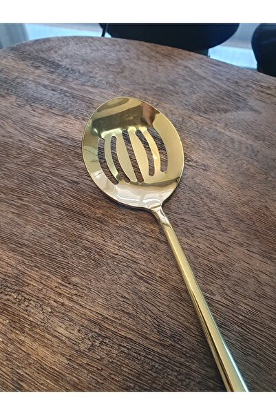 LOVYCO Stainless Gold Titanium Coated Sauce Colander (SEKPARE) 21.5 cm