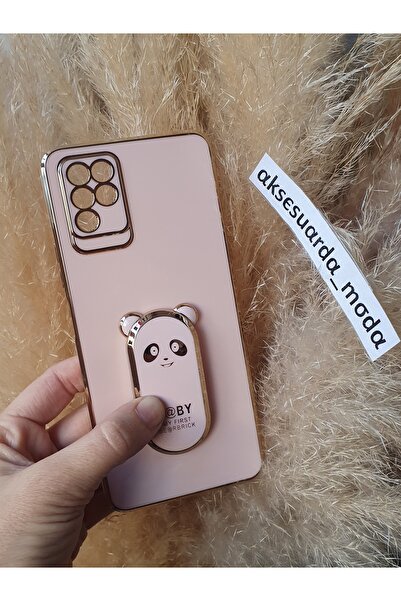 Aksesuarda Moda حافظة لامعة متوافقة مع هاتف INFINIX Note 10 مع حامل PANDA