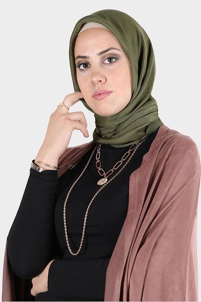 Alvina Φουλάρι ALVİNA 8126 Model Parili με λουράκι