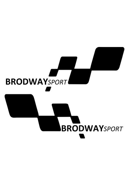 TSC بوردواي سبورت لاصق 30 سم × 11 سم MMD166