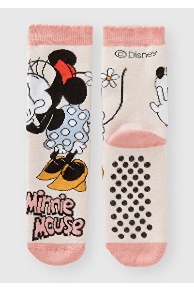 United Colors of Benetton Розови момчешки чорапи с щампи на Disney