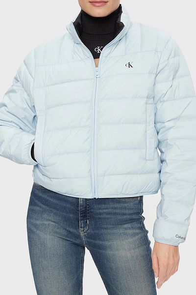 Blue calvin klein store coat