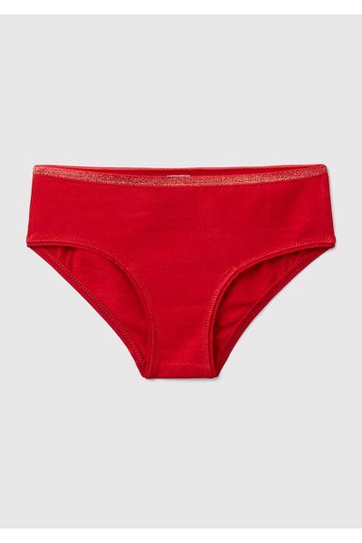 United Colors of Benetton Slip pentru fetiță cu imprimeu Mickey roșu
