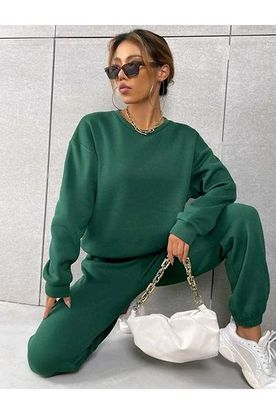 Modern Moda Комплект анцуг Суичър Jogger - Oversize Hoodie