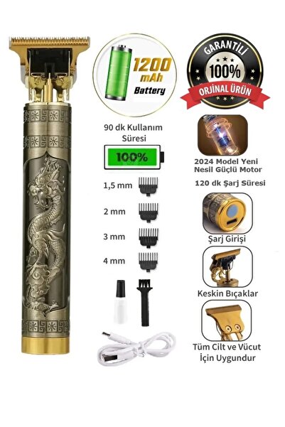 Daxom Profesyonel Şarjlı Tıraş Makinesi