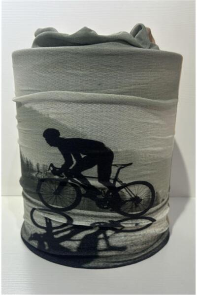 Tex XBYC 6513 BANDANA - SİYAH GRİ KREM