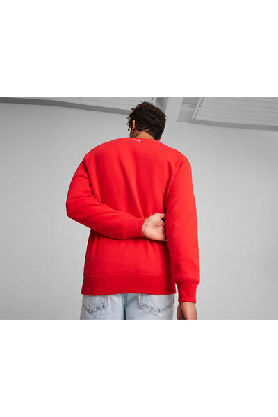 Puma Erkek Günlük Sweatshirt 62380202 Kırmızı