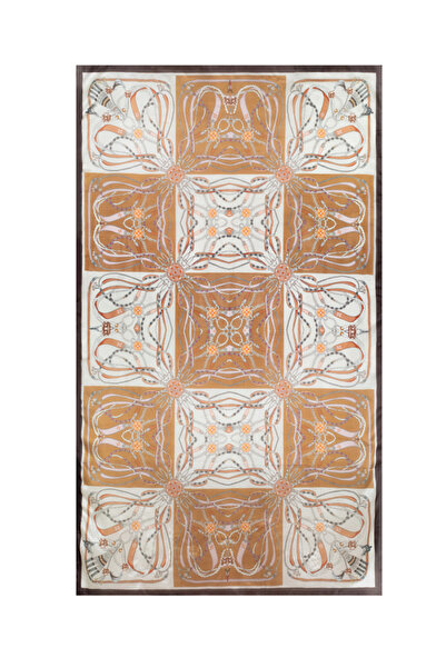 CASHMERE AND SİLK MAWLANA Şal 100% mătase (110X173)