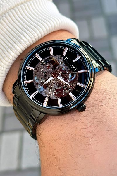 Ferrucci Function FCF.03208M.05 Steel Cord Men's Wrist Watch