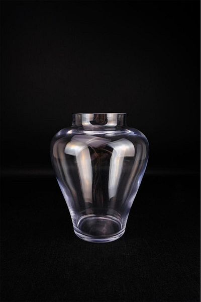 Digithome 25 cm Decorative Shah Glass Vase - Vz.Sah.003 C1-1-288