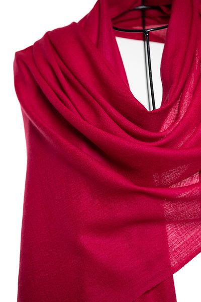 CASHMERE AND SİLK MAWLANA 85% Cashmere 15% Silk Flat Shawl