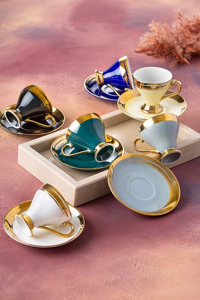 ACAR Alexa Coffee Cup Set for 6 People