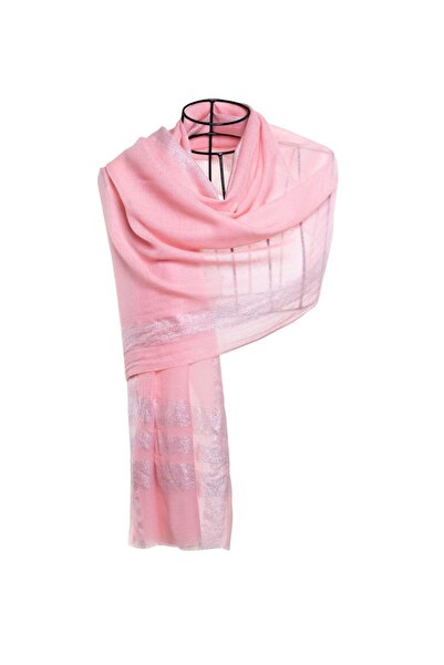 CASHMERE AND SİLK MAWLANA Şal cu sclipici din mătase de caşmir