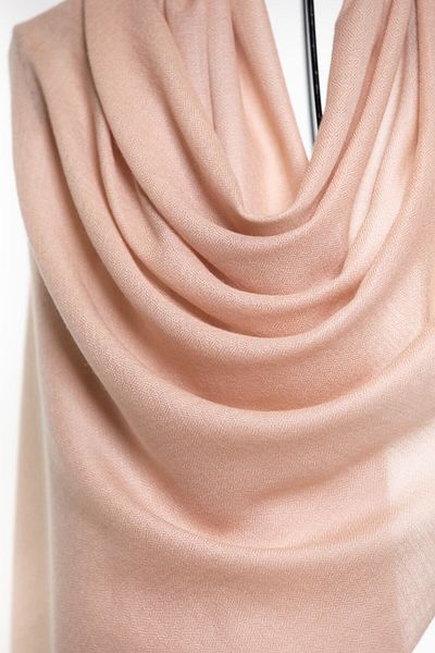 CASHMERE AND SİLK MAWLANA Modal Cashmere Plain Shawl