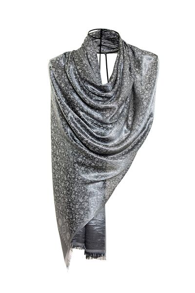 CASHMERE AND SİLK MAWLANA Silk Tapestry Shawl