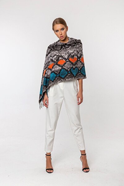 CASHMERE AND SİLK MAWLANA Şal imprimat din caşmir modal