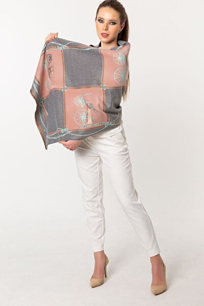 CASHMERE AND SİLK MAWLANA 90% modal + 10% cașmir șal