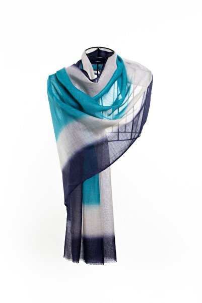 CASHMERE AND SİLK MAWLANA Şal cu dungi