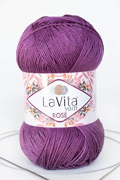LaVita Yarn Ruža Amigurumi, Punch, Etamin, Pređa za ručno pletenje 100gr | 51...