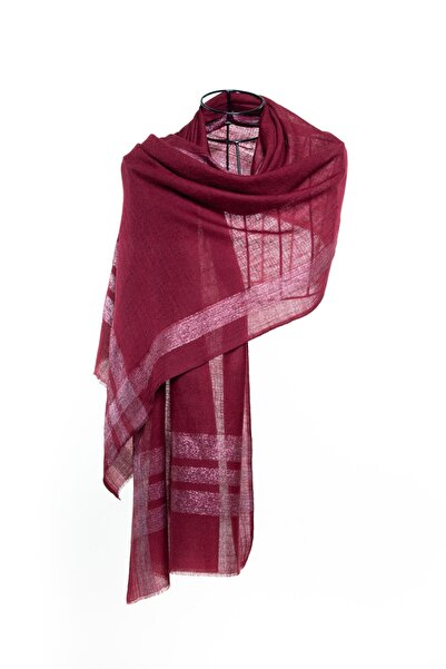 CASHMERE AND SİLK MAWLANA Şal cu sclipici din mătase de caşmir