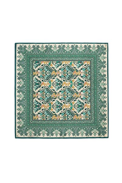 CASHMERE AND SİLK MAWLANA Eșarfă 100% mătase (50*50)