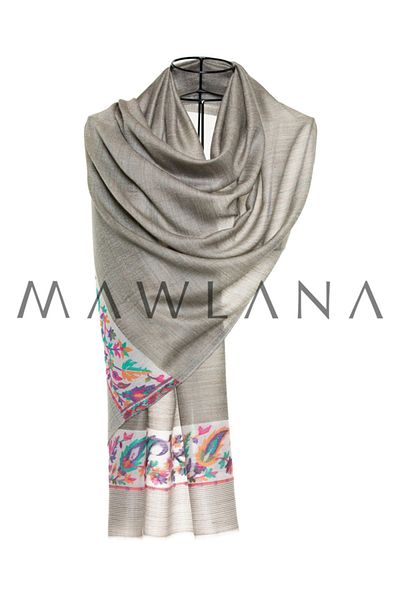CASHMERE AND SİLK MAWLANA 85% CASHMERE 15% MĂTASE IMPRIMAT ŞAL