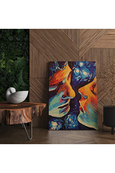 RUGSMODERN Kanvas Tablo Van Gogh Tarzı Kavuşma