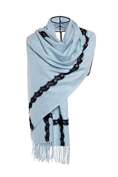 CASHMERE AND SİLK MAWLANA Modal Cashmere Lace Shawl