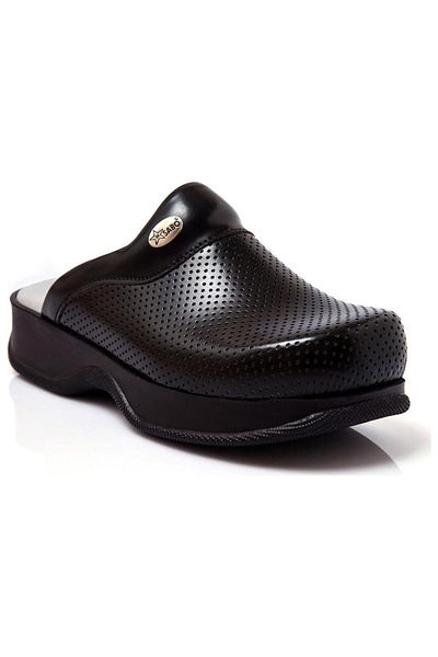 Dr. Mitra Κλασική Σόλα Doctor Nurse Hospital Cook Slippers 201 Μαύρο