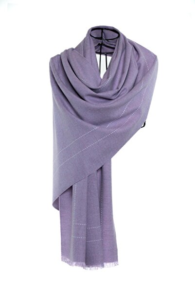 CASHMERE AND SİLK MAWLANA Şal brodat din caşmir modal (TRIPE).