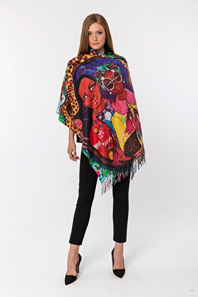 CASHMERE AND SİLK MAWLANA Модальний кашеміровий шарф