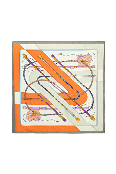 CASHMERE AND SİLK MAWLANA Eșarfă 100% mătase (50*50)