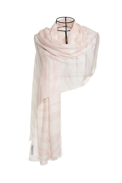CASHMERE AND SİLK MAWLANA B,b Cashmere Printed (Zebra) Shawl