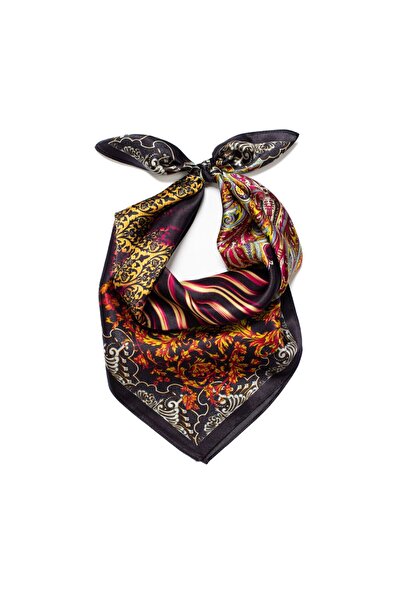 CASHMERE AND SİLK MAWLANA Eșarfă 100% mătase (50*50)