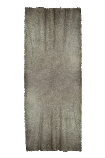 CASHMERE AND SİLK MAWLANA B,b Cashmere Double Color Knitted Shawl