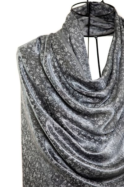 CASHMERE AND SİLK MAWLANA Silk Tapestry Shawl