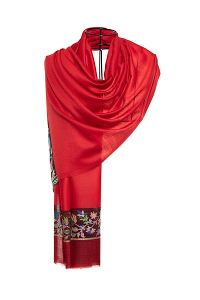 CASHMERE AND SİLK MAWLANA 85% CASHMERE 15% MĂTASE IMPRIMAT ŞAL