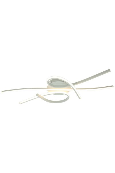 LUCEA Carnot 3 Lu Beyaz Ledlı Plafonyer 3000k 42w