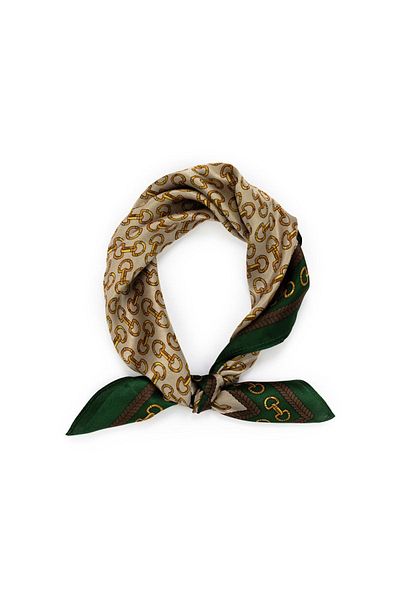 CASHMERE AND SİLK MAWLANA 100% Silk Scarf (50*50)
