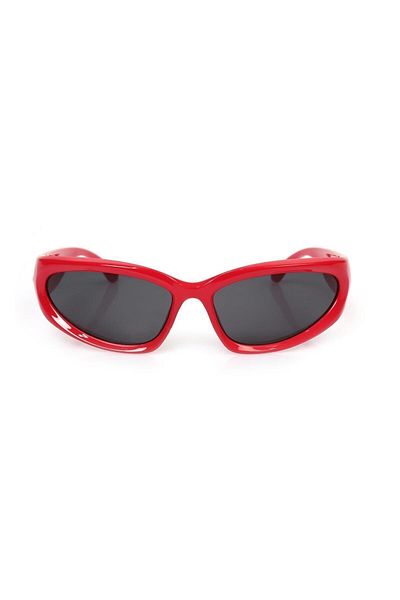 Angel Eyes UV400 Protection Red Frame Black Glass Snowboard/Ski Goggles