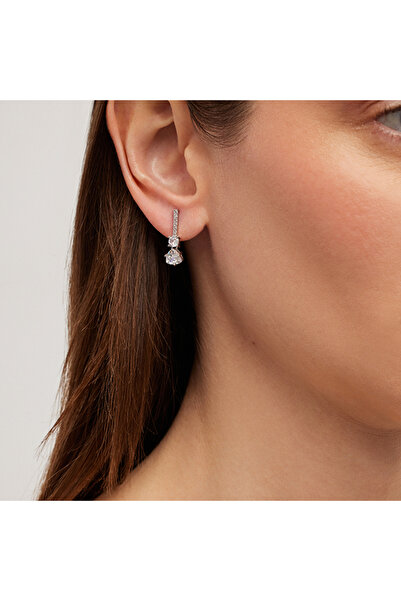 Merano Design Jill Beyaz Küpe