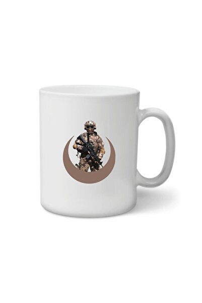 CERCİBAZAAR Commando Printed Mug