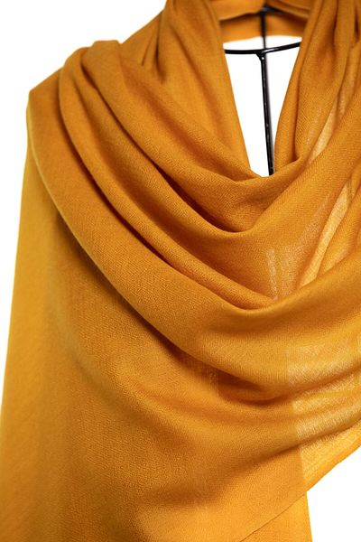 CASHMERE AND SİLK MAWLANA 85% Cashmere 15% Silk Flat Shawl