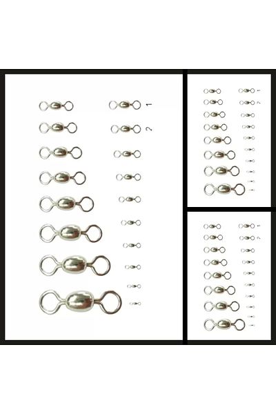 Uygunayakala Suitable-Catch 4 Pieces No:6/0 Ty-10001 Steel Ball Swivels-Swivel 132