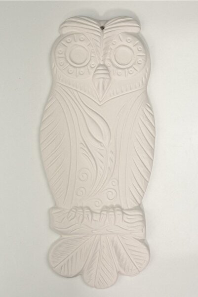 Ref-San Baykuş | Seramik Bisküvi (HAM ÜRÜN)