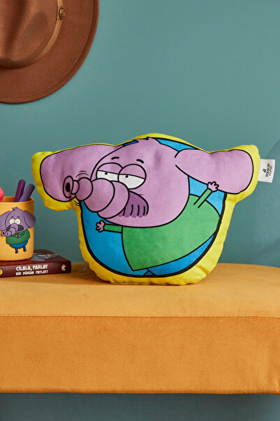 Karaca Home Kral Şakir Necati - Shaped Throw Pillow